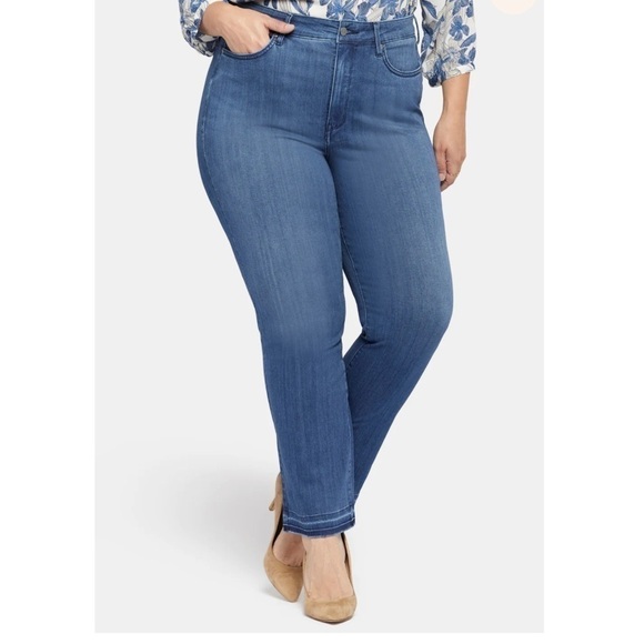 NYDJ High Straight Jeans In Plus Size 22W NWT - Picture 1 of 12